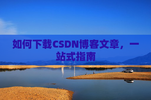 如何下载CSDN博客文章,一站式指南